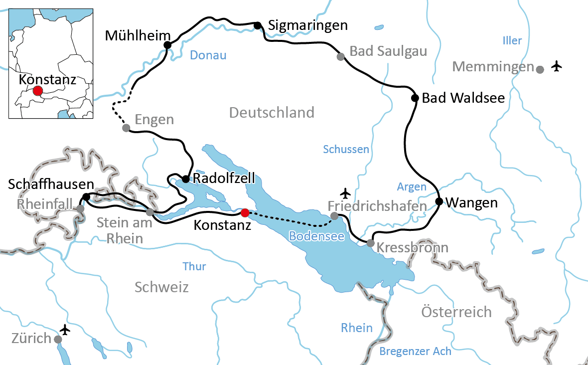Lake Constance and Allgäu Bike Tour Cycling Holidays