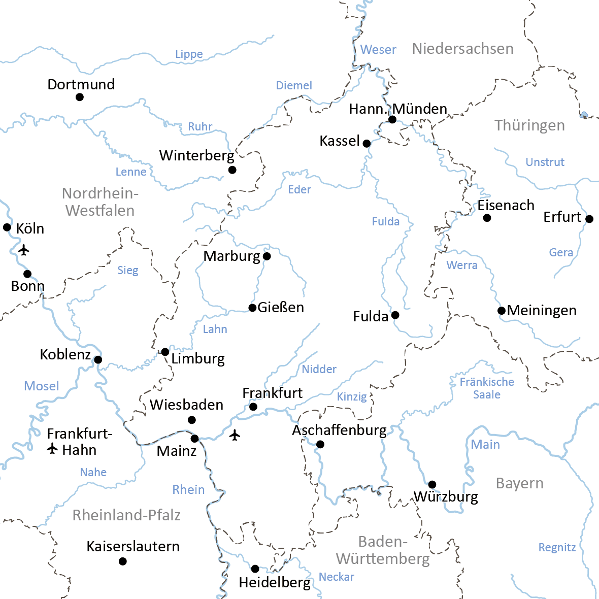 Cycling holidays in Hesse
