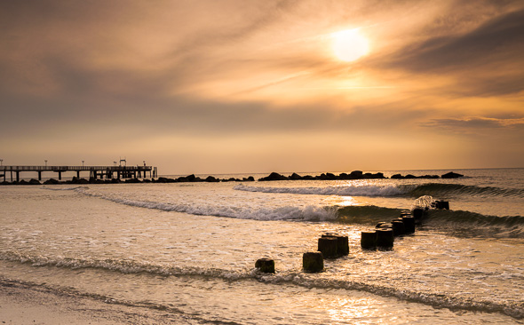The west beach
