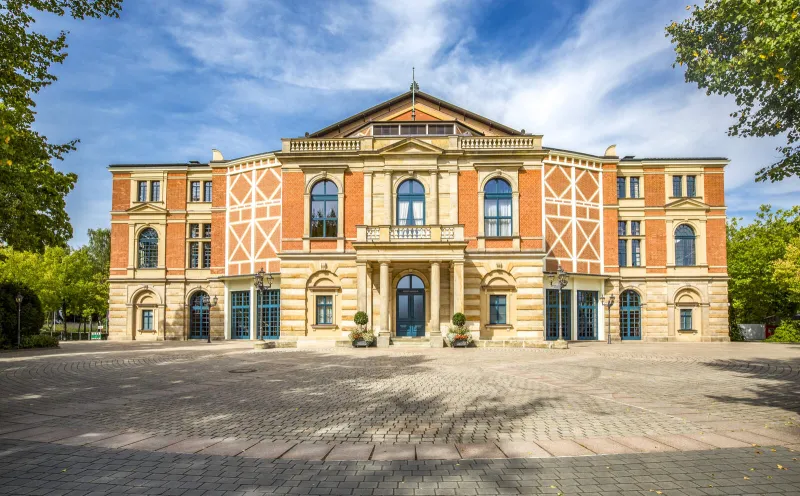 The opera house in Bayreuth
