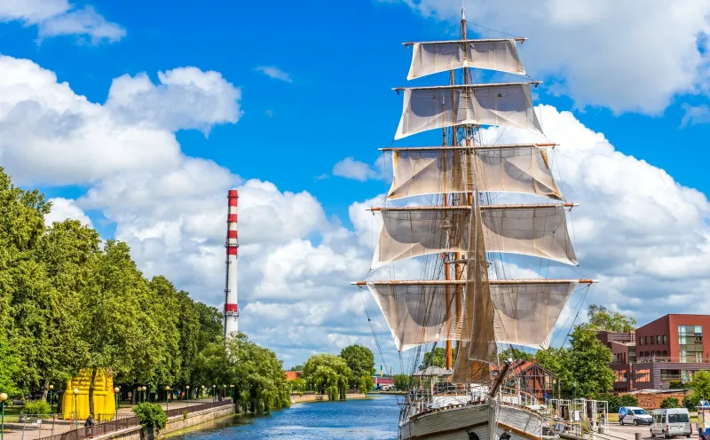 Sailing ship Meridianas, Klaipėda