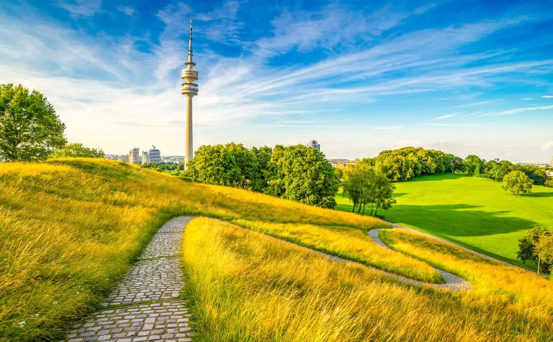 Olympic Park in Munich
