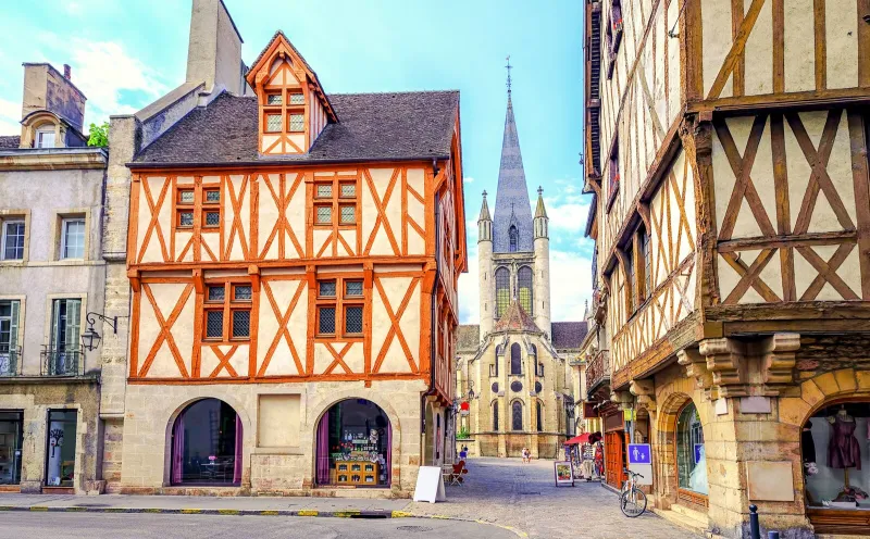 Old town of Dijon