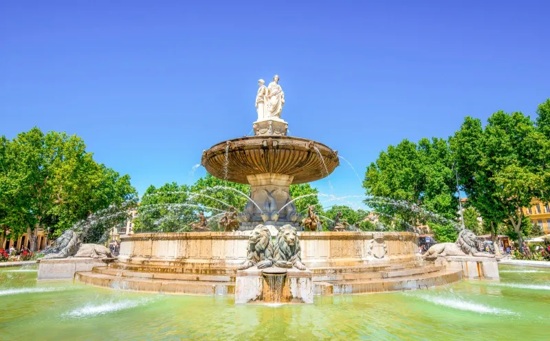 Fountain of the Rotunda, Aix-en-Provence