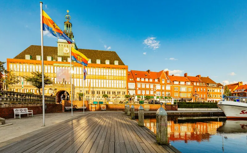 The town hall in Emden