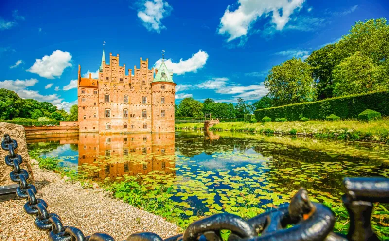 Egeskov Castle in Kværndrup