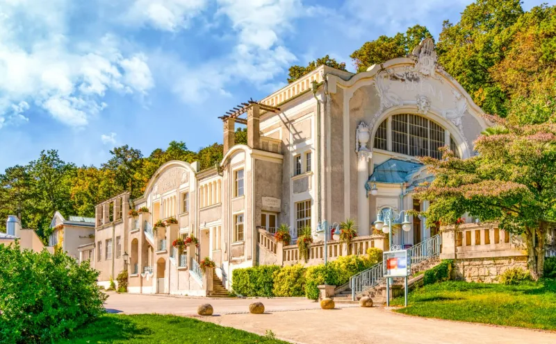 The Spa park in Baden