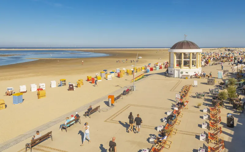 Music pavilion on the island of Borkum