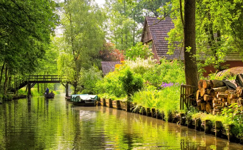 Canal in the Spreewald