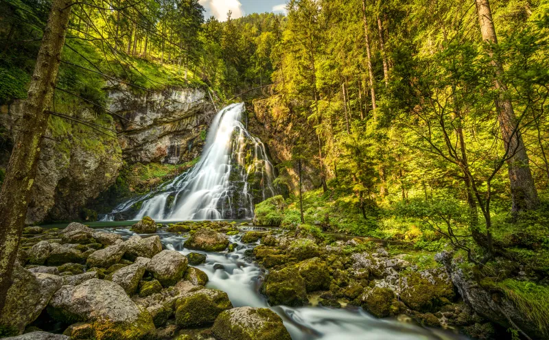 Golling waterfalls