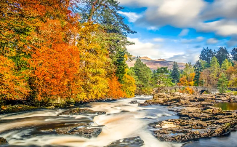Falls of Dochart, Killin, Scotland