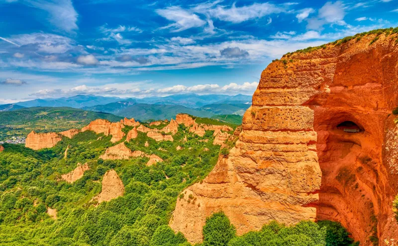 Las Médulas Nature Park, Camino de Santiago, Spain