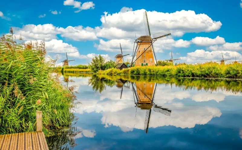 Windmills of Kinderdijk