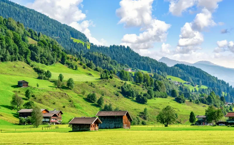Landscape near Bramberg