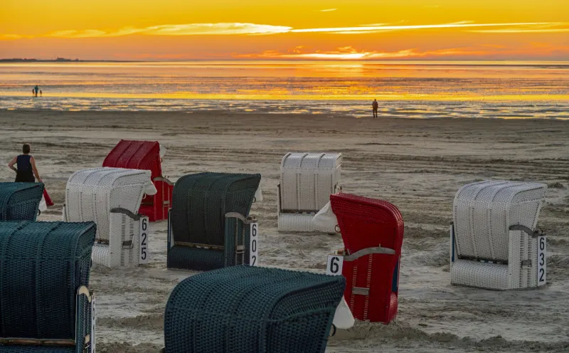 Beach in Esens-Bensersiel