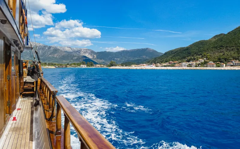 View of Lefkada