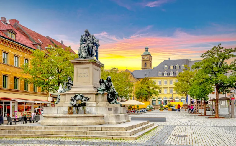 The market square in Schweinfurt