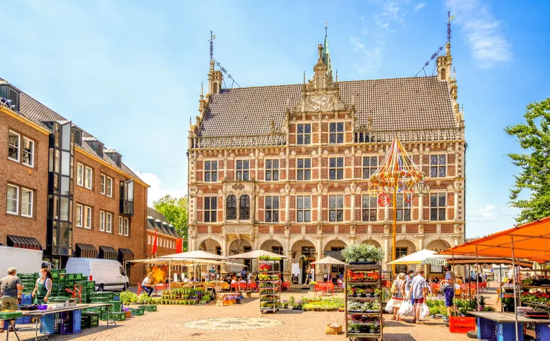 Town hall square Bocholt