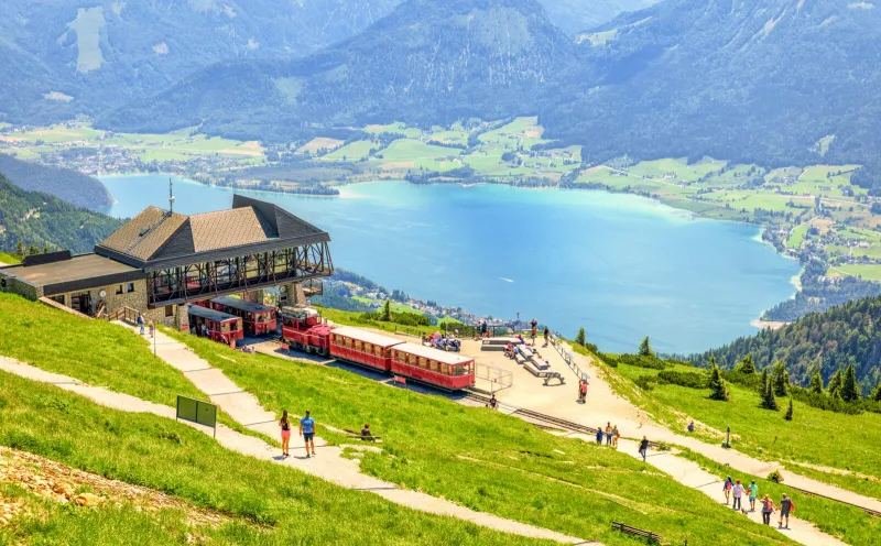 The Schafberg on Lake Wolfgang