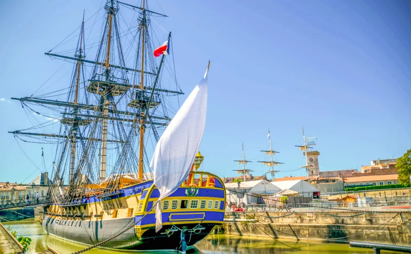 Frigate Hermione, Rochefort