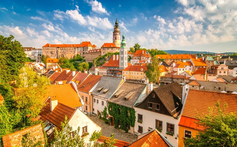 Český Krumlov, Moldau-Radweg