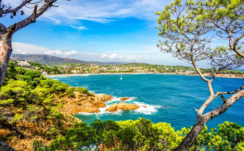 View of Sant Feliu de Guíxols