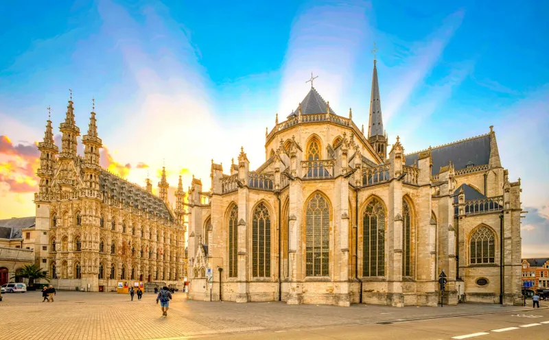 Leuven, Town Hall, Peterschirch