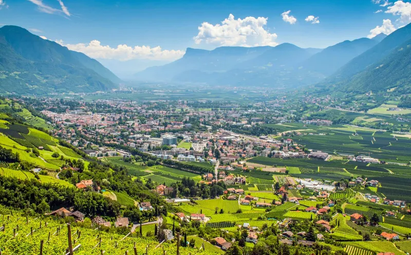 View of Merano