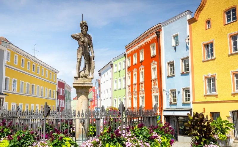 St. George's Fountain in Schärding