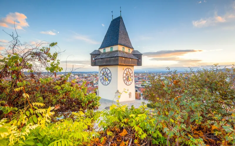 Graz clock tower