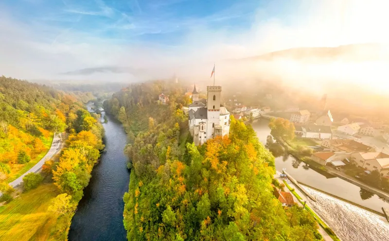 Rosenberg Castle, Moldau-Radweg