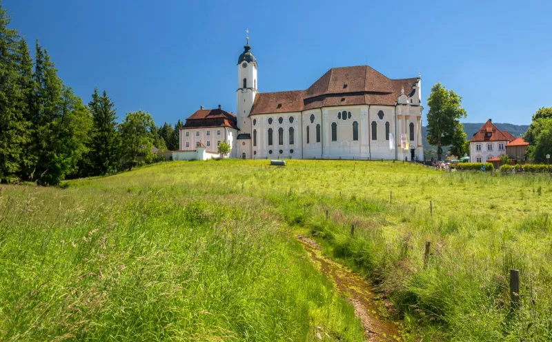 The Wieskirche in Steingaden