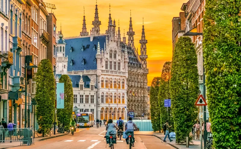 City hall, Leuven