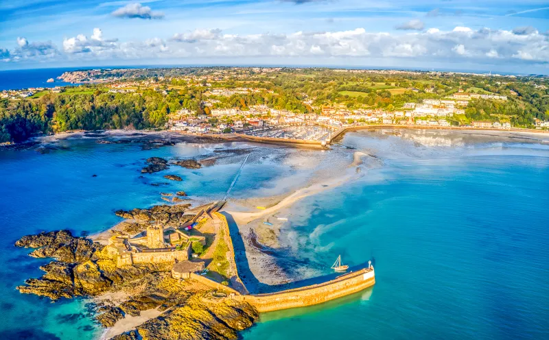 St. Aubin, Channel Islands, Island Jersey
