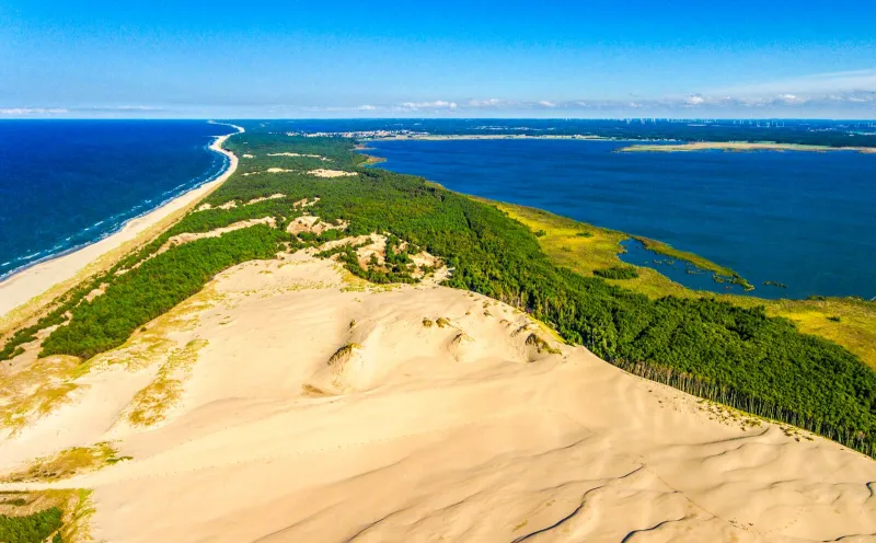 Moving dune in Łeba