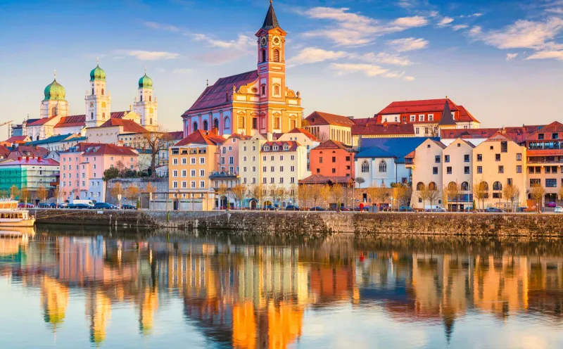 Evening atmosphere in Passau