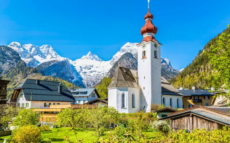 Parish church in Lofer