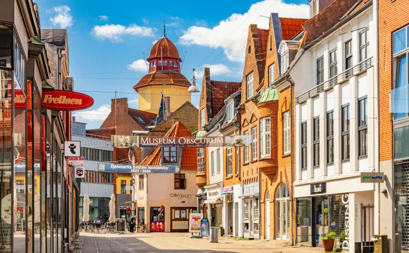 Center of Nykøbing Falster