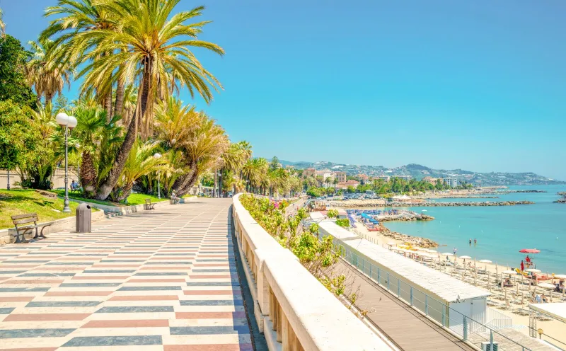 Sanremo promenade