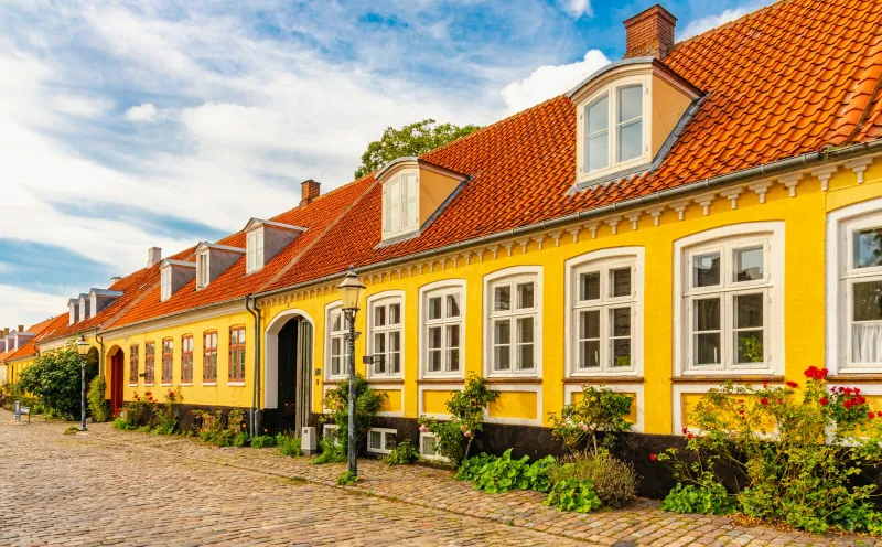 Old town in Praestö