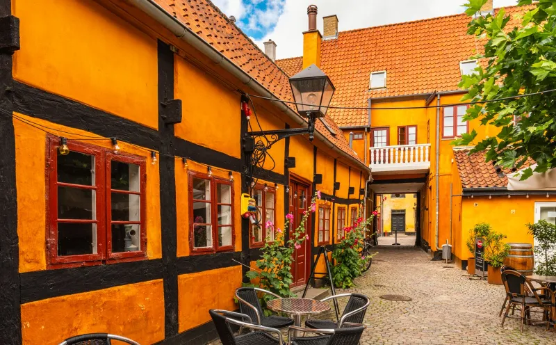 Old town in Køge
