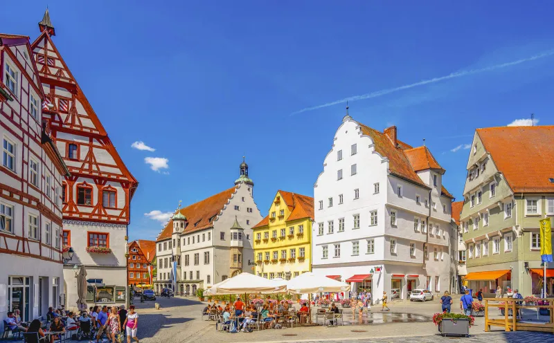 The market square in Nördlingen