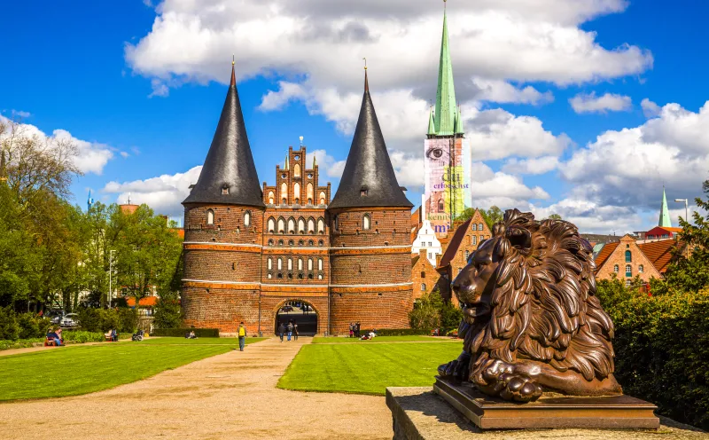 View of the Holsten Gate