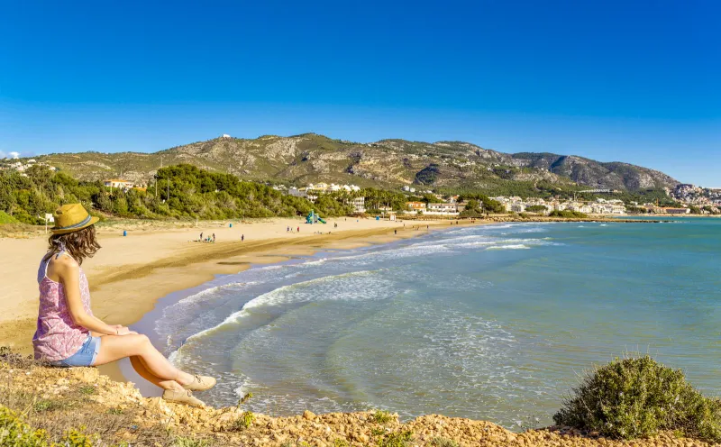The Playa del Moro in Alcossebre