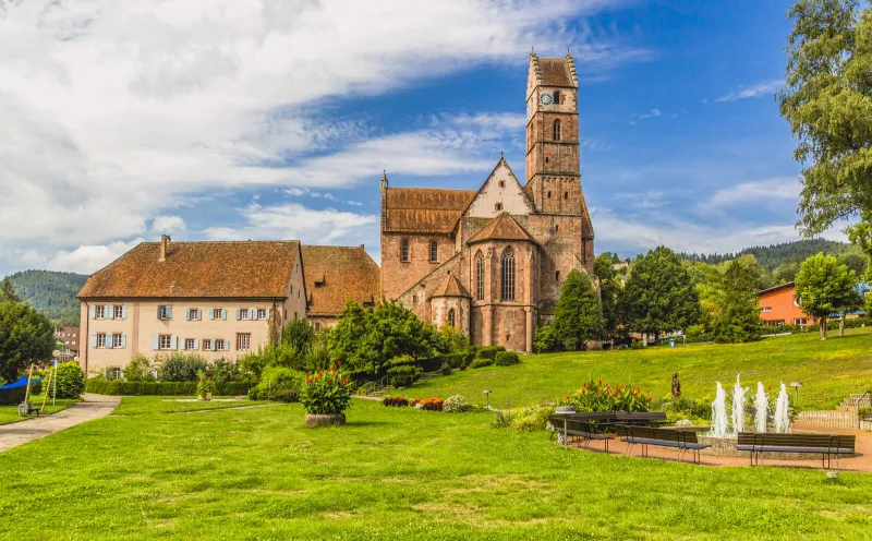 The monastery in Alpirsbach