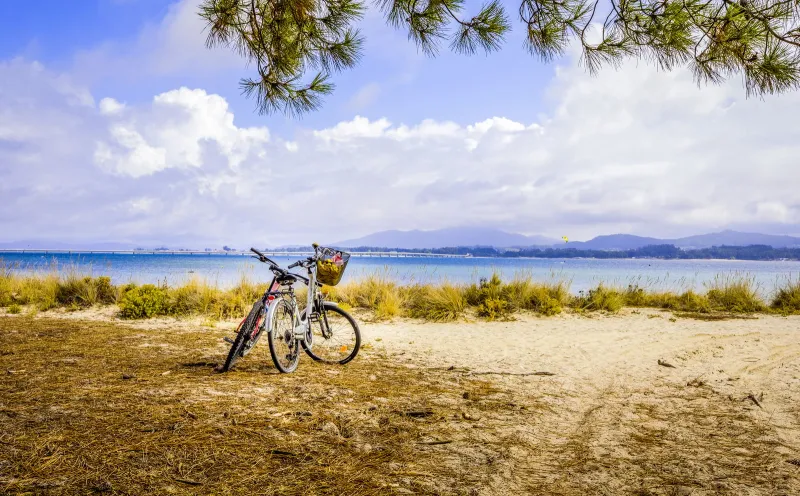 On the beach of Illa de Arousa