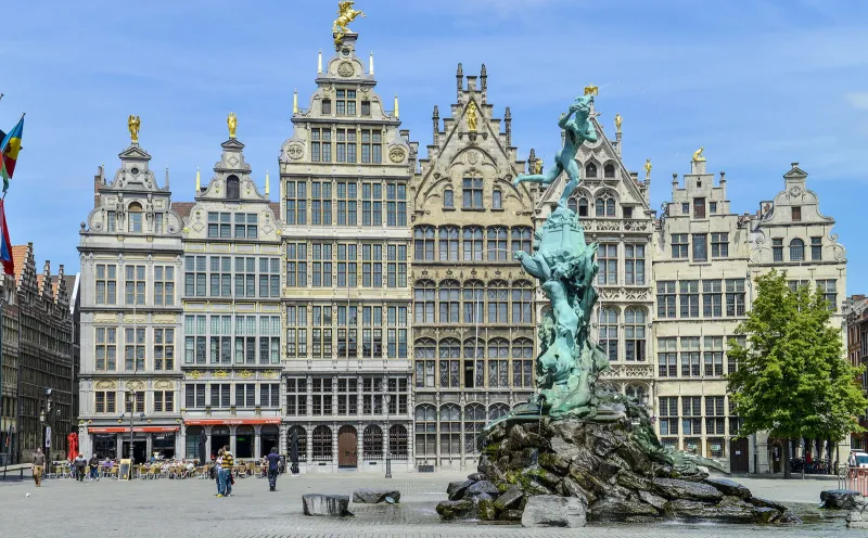 Brabo Fountain Antwerp