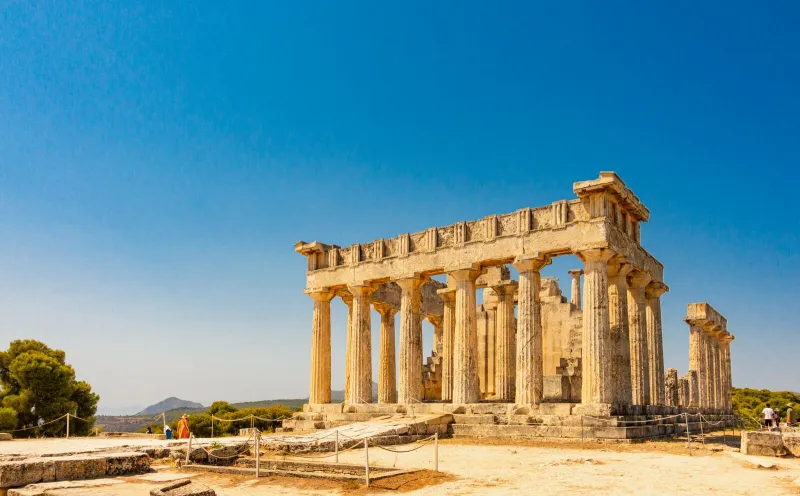Temple of Aphaia on the island of Aegina