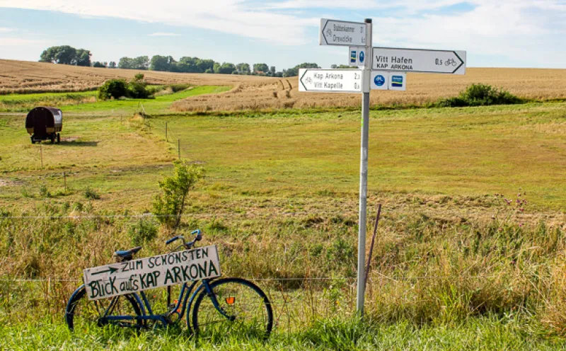 On the way to Cape Arkona