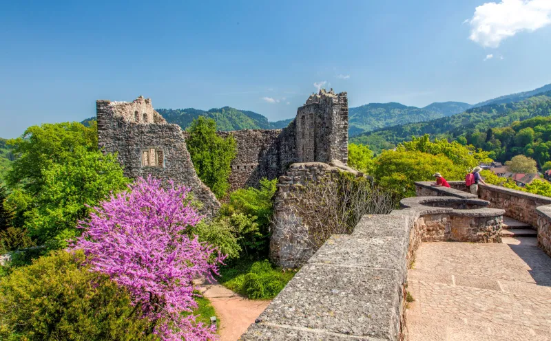 Baden Castle, Badenweiler, ruin